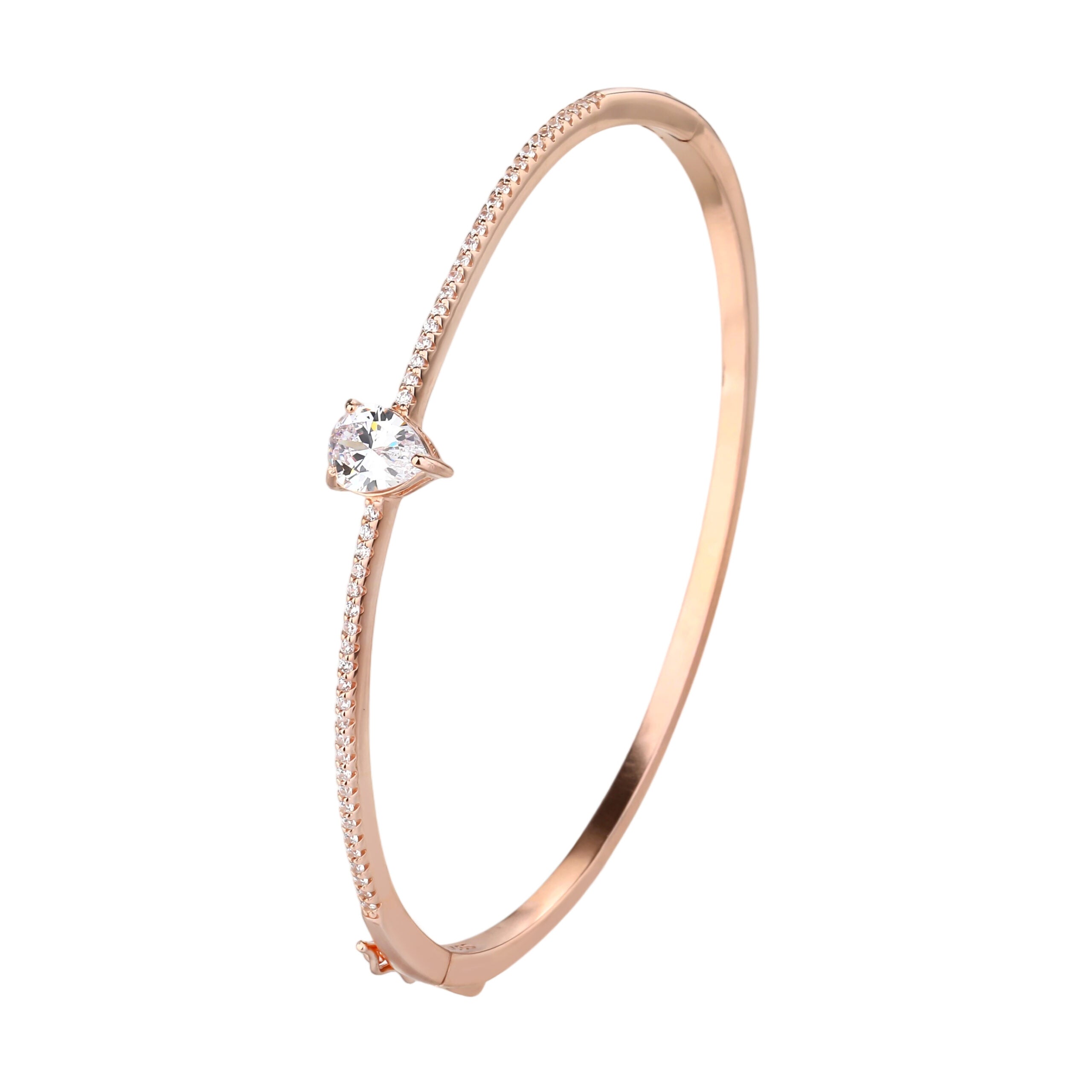 צמיד בנגל כסף 925 קלאסי לנשים