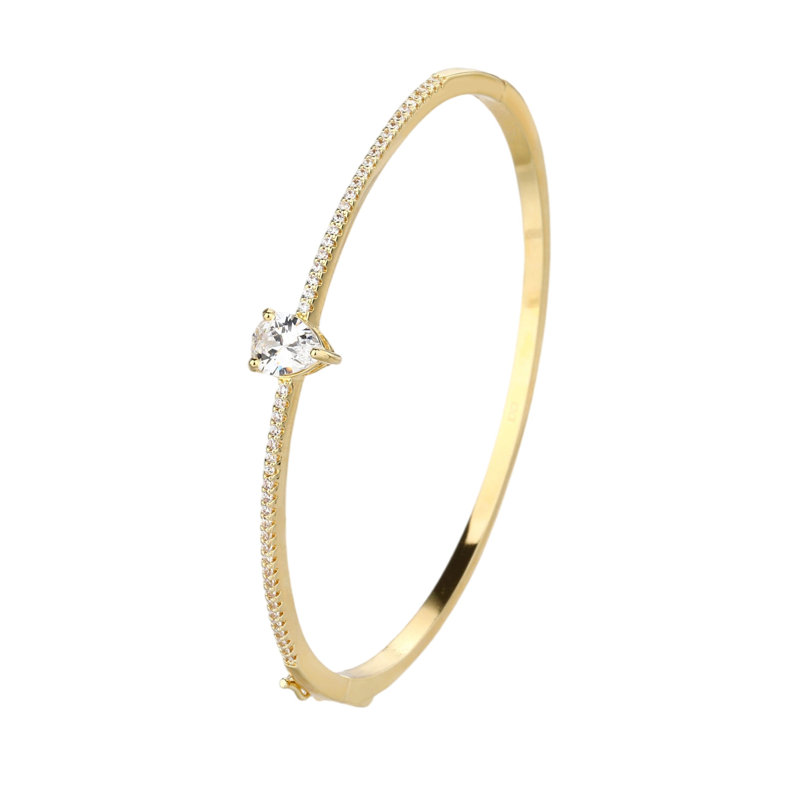 צמיד בנגל כסף 925 קלאסי לנשים